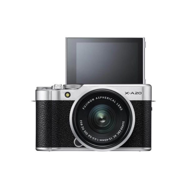 Fujifilm-X-A20-Silver-Kit-16-50mm-04-600×600