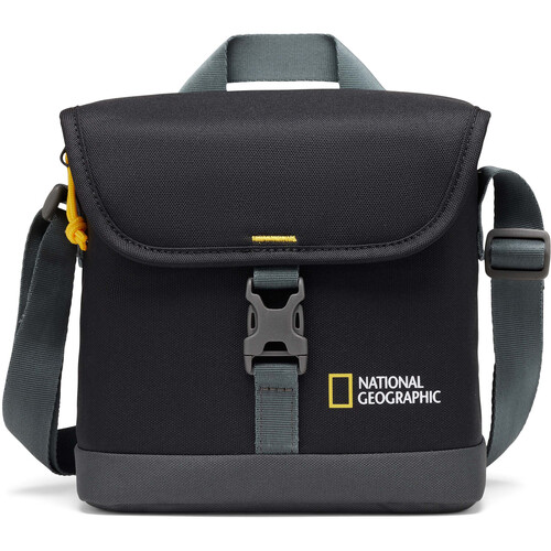 National Geographic Shoulder Bag (Black, Small) - Shanika Photo